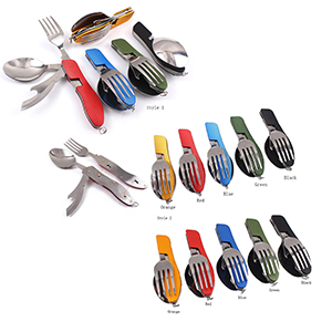 Multi-function Dinner Spoon Camping Set