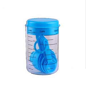7Pcs Plastic Cup Measuring Tools Spoons